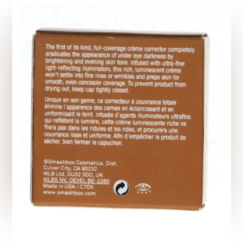 SMASHBOX / BECCA ~ UNDER EYE BRIGHTENING CORRECTOR‎ ~ DARK ~ 0.15 OZ - Picture 3 of 3